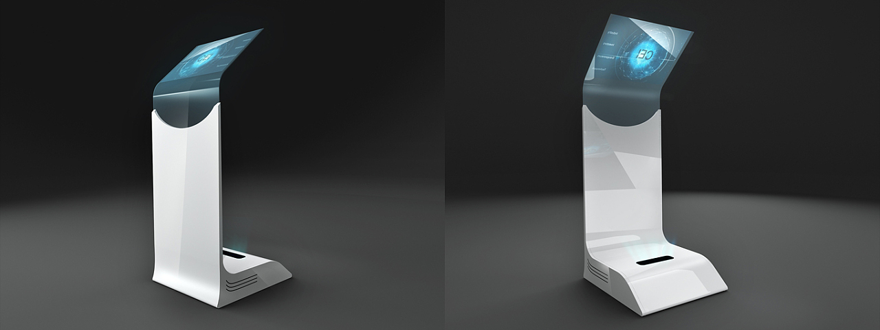 产品概念设计_Holo Terminal 全息触控屏